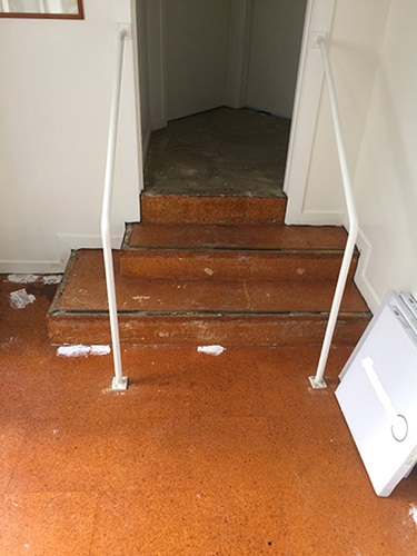 clean service for stairs